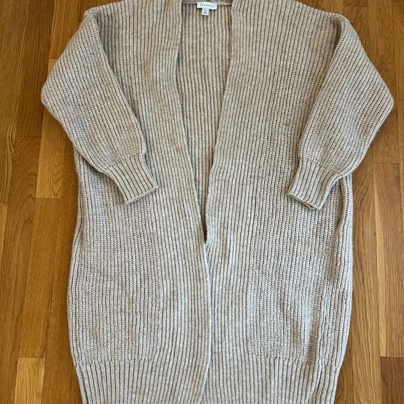 Topshop Ribbed Open Front Cardigan - Picture 4 of 5